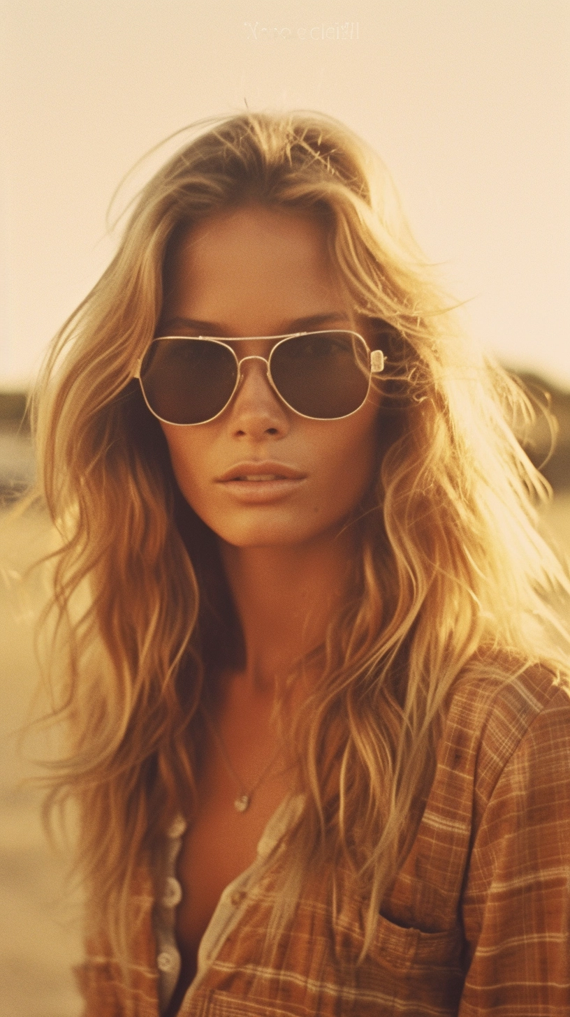 Vintage Elle Macpherson by the Pool - 16k Film Aesthetic