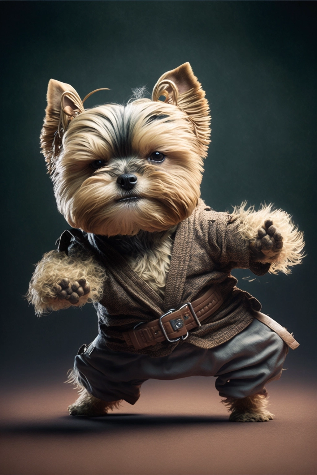 Karate Yorkie: Tiny Dog, Big Moves