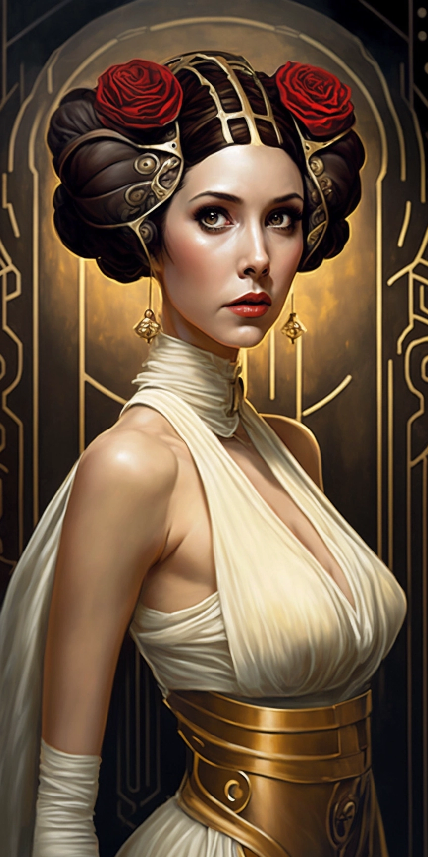 Ultra Sharp Art: Princess Leia Cosplay with 60's Vibe