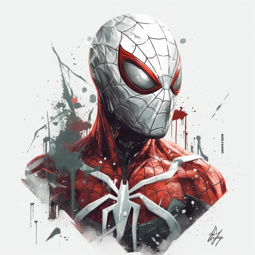 Spider-Man Vector Tee - Clean Ross Tran Style