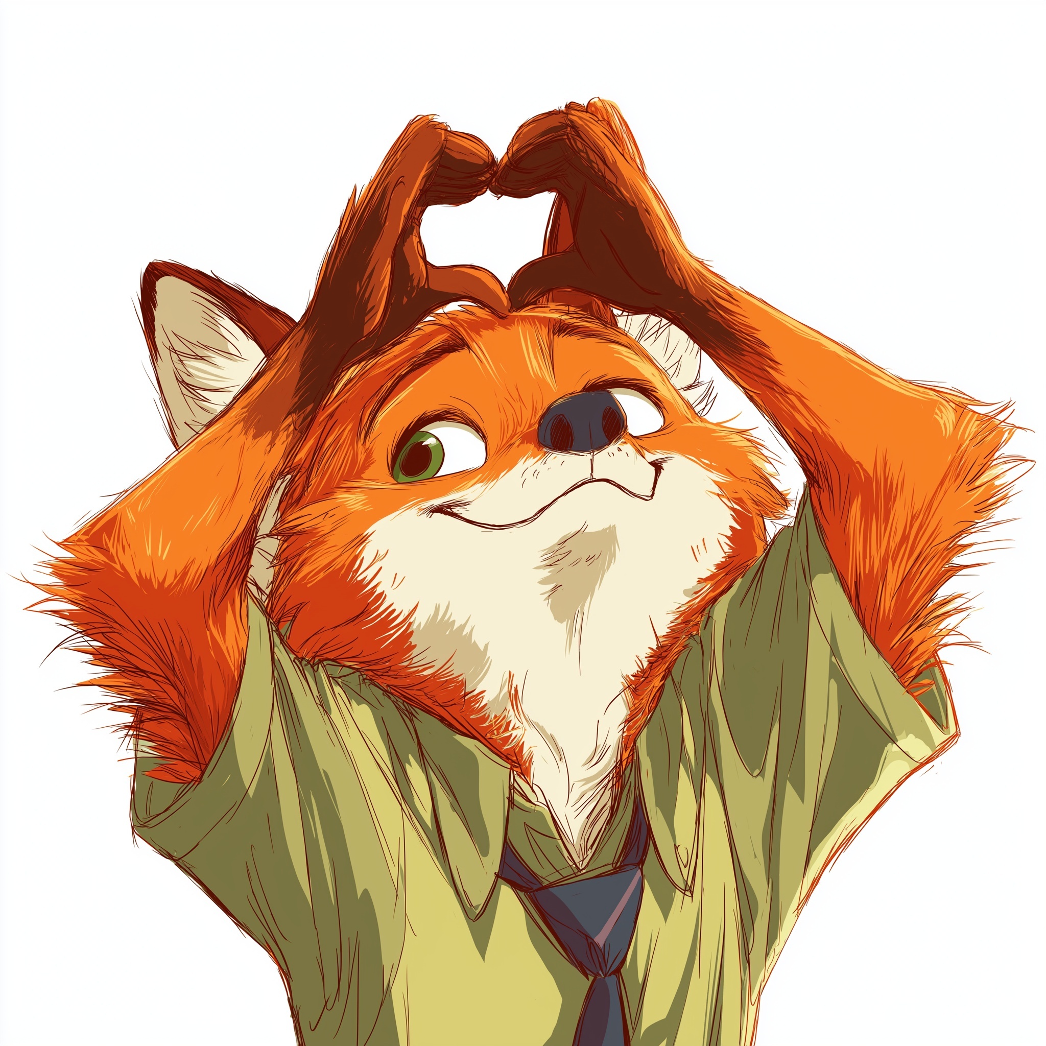 Nick the Fox: Heartfelt Cartoon Moment in Zootopia