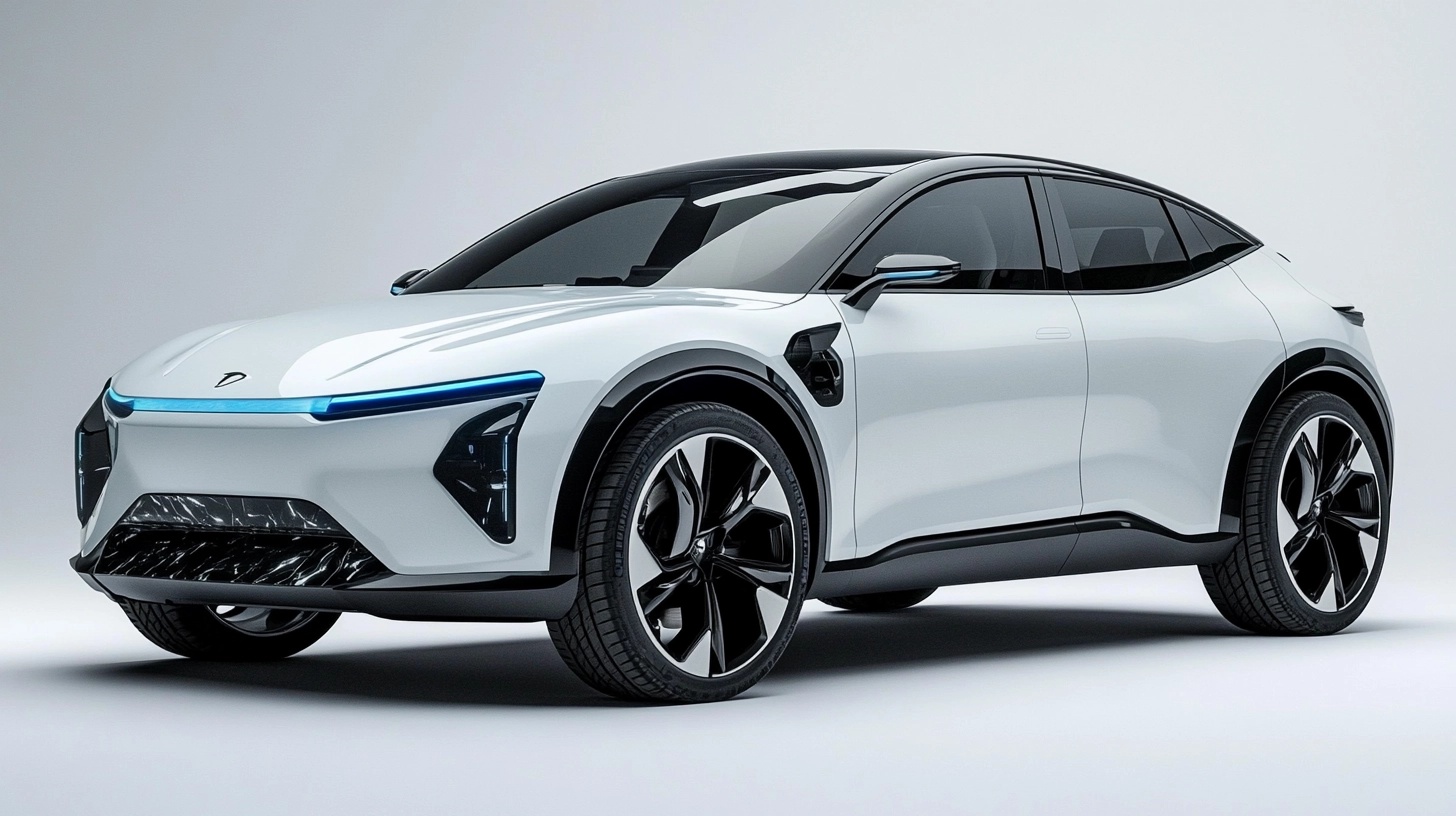 Futuristic SUV: Sleek Design Meets High Tech