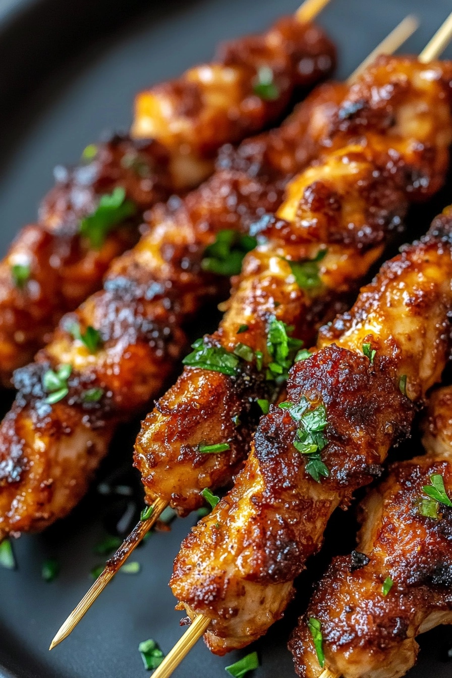 Indulgent Air Fryer Chicken Skewers Recipe