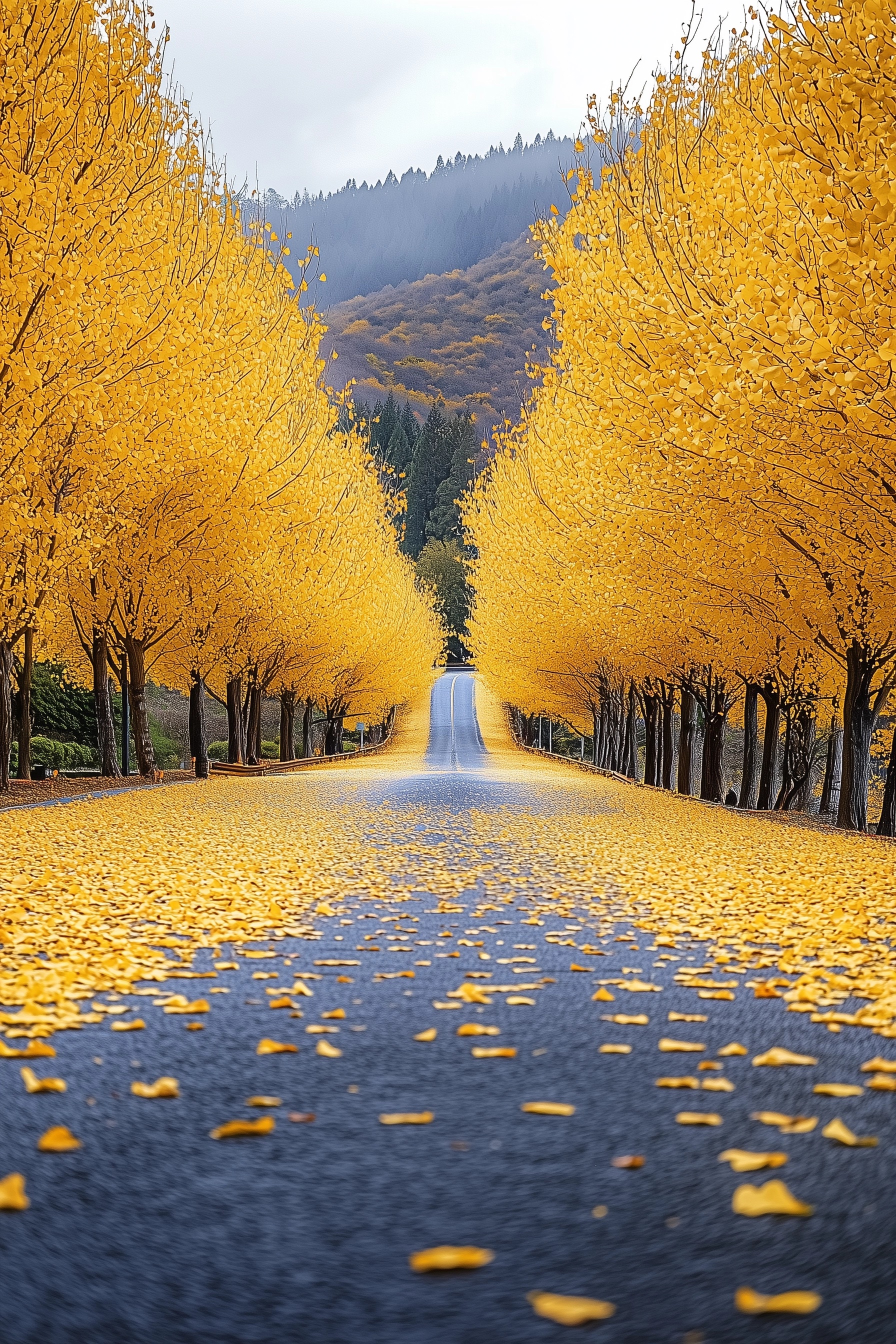 Stunning Ginkgo Tree Views: Nature's Autumn Beauty