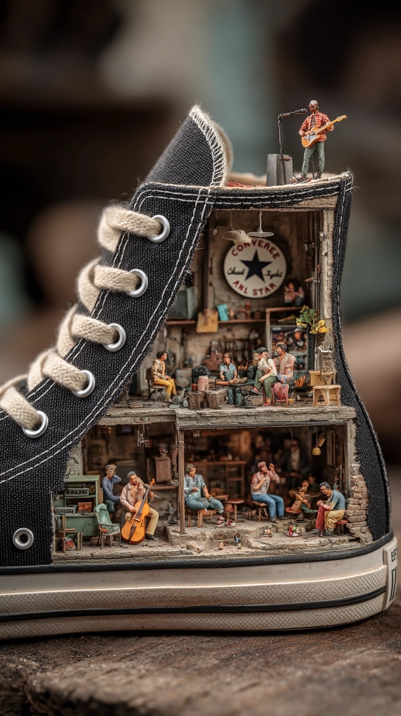 Discover the Urban World Inside Classic Converse