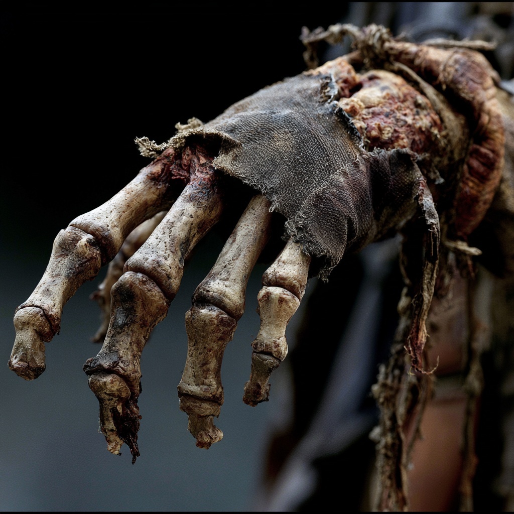 Chilling Zombie Hand Prop for Horror Fans