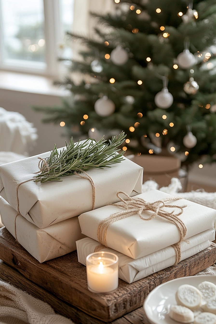 Elegant Holiday Gifts Under a Cozy Tree