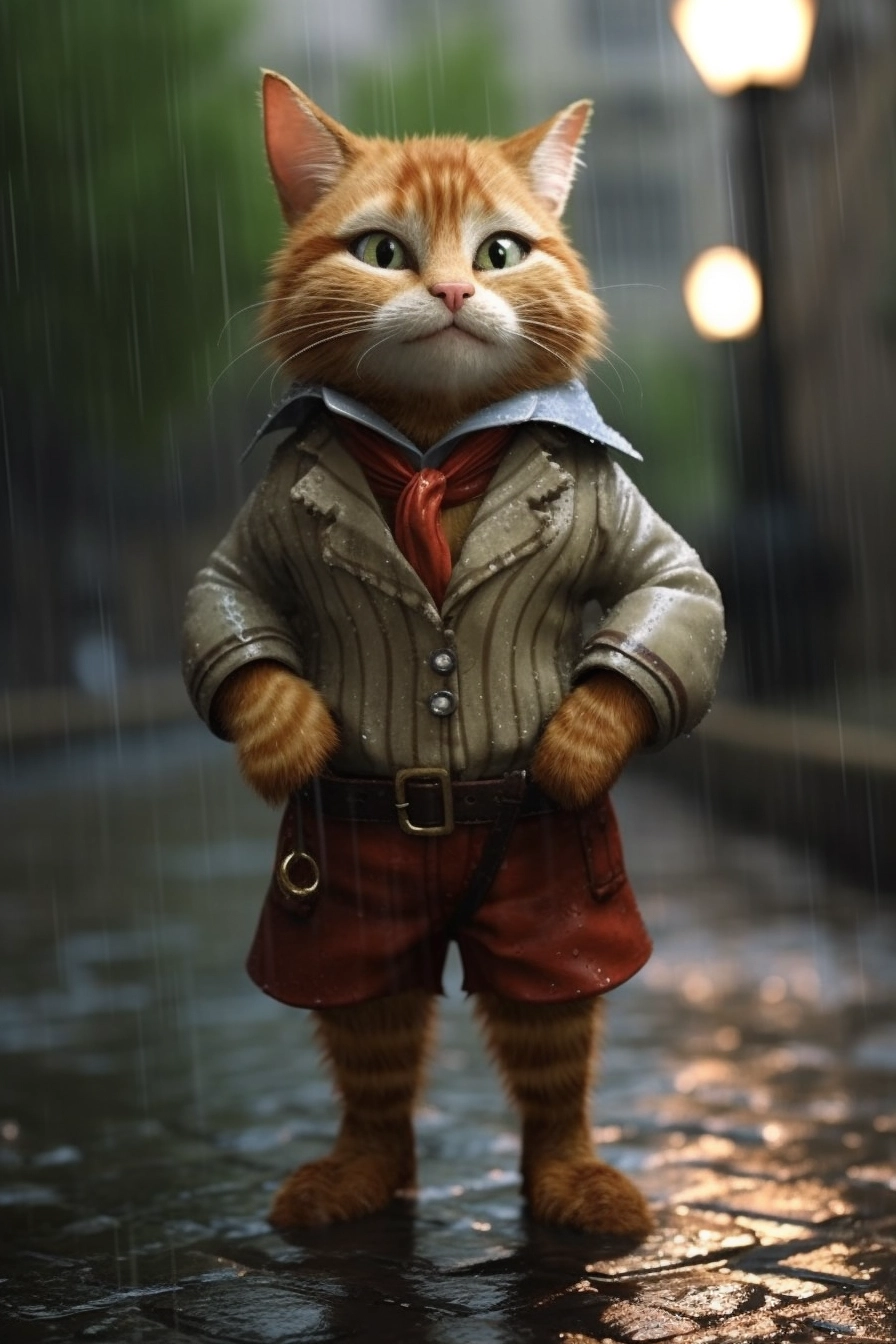 Puss in Boots: Rainy Adventure