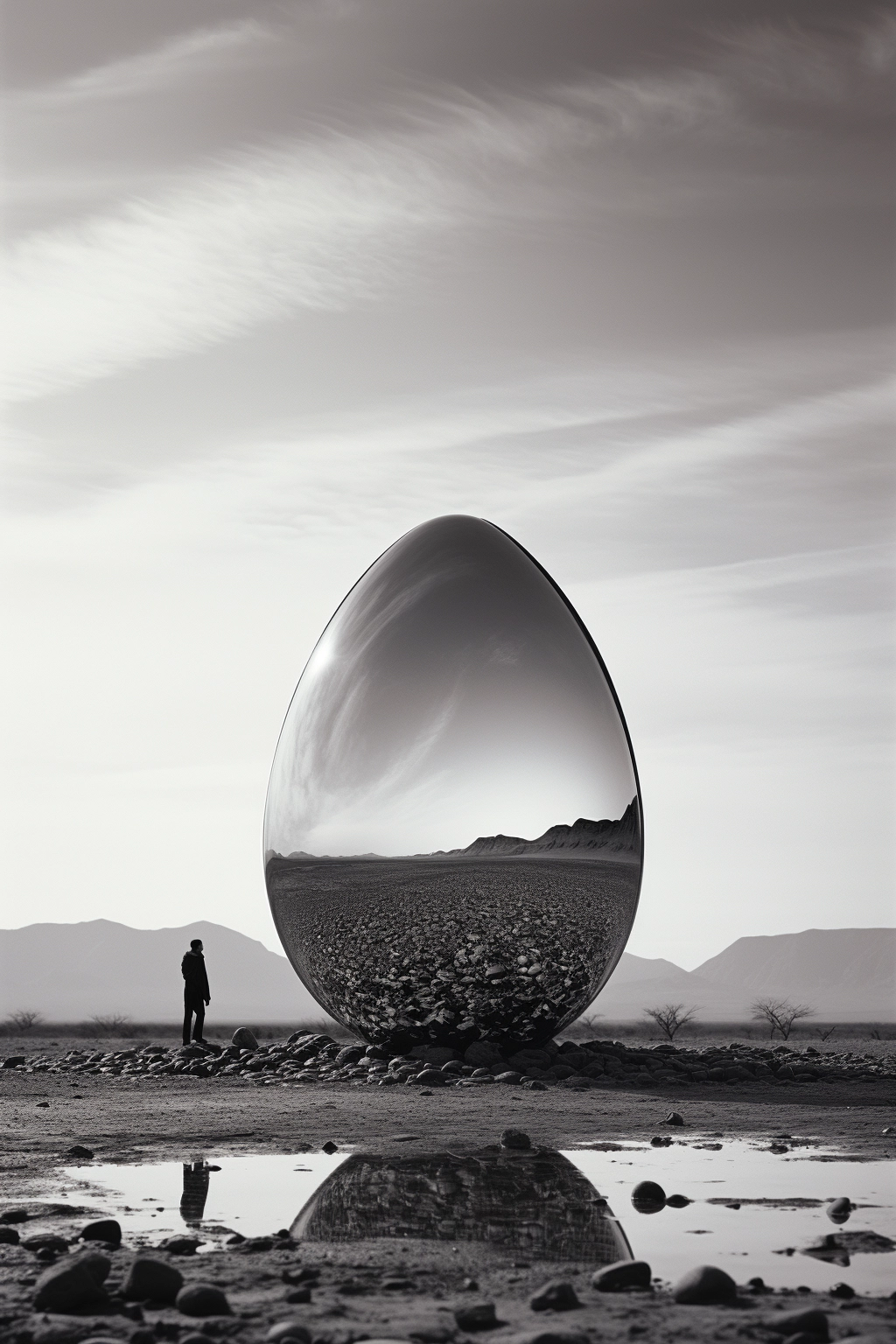 Captivating Reflections: Sebastião Salgado's Desert Landscapes