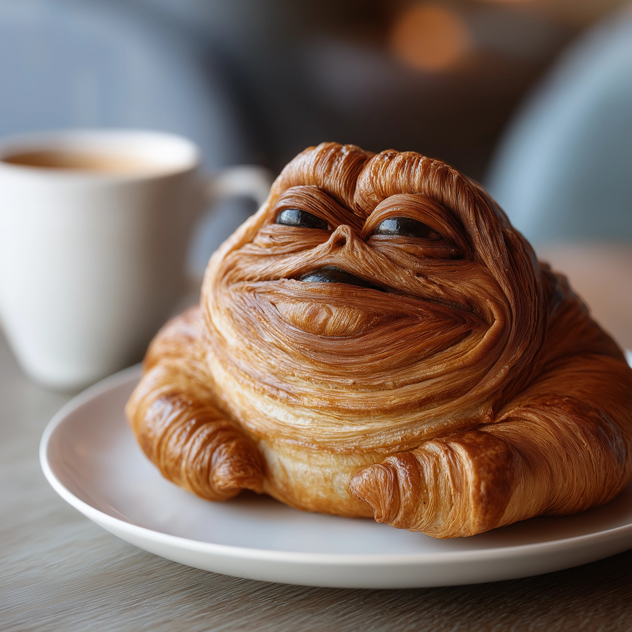 Jabba the Hutt Croissant: Café Delights Await!