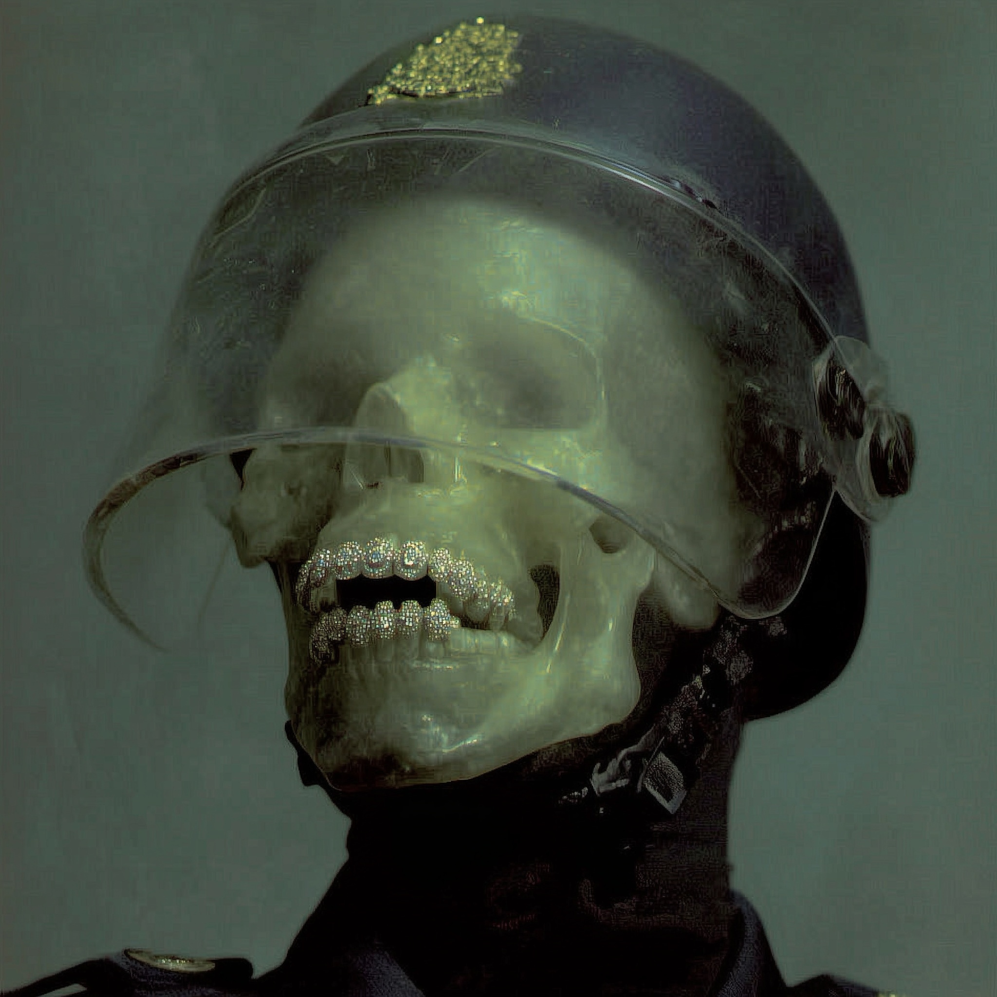 Zombie Cop in Grillz: Chaos Unleashed!