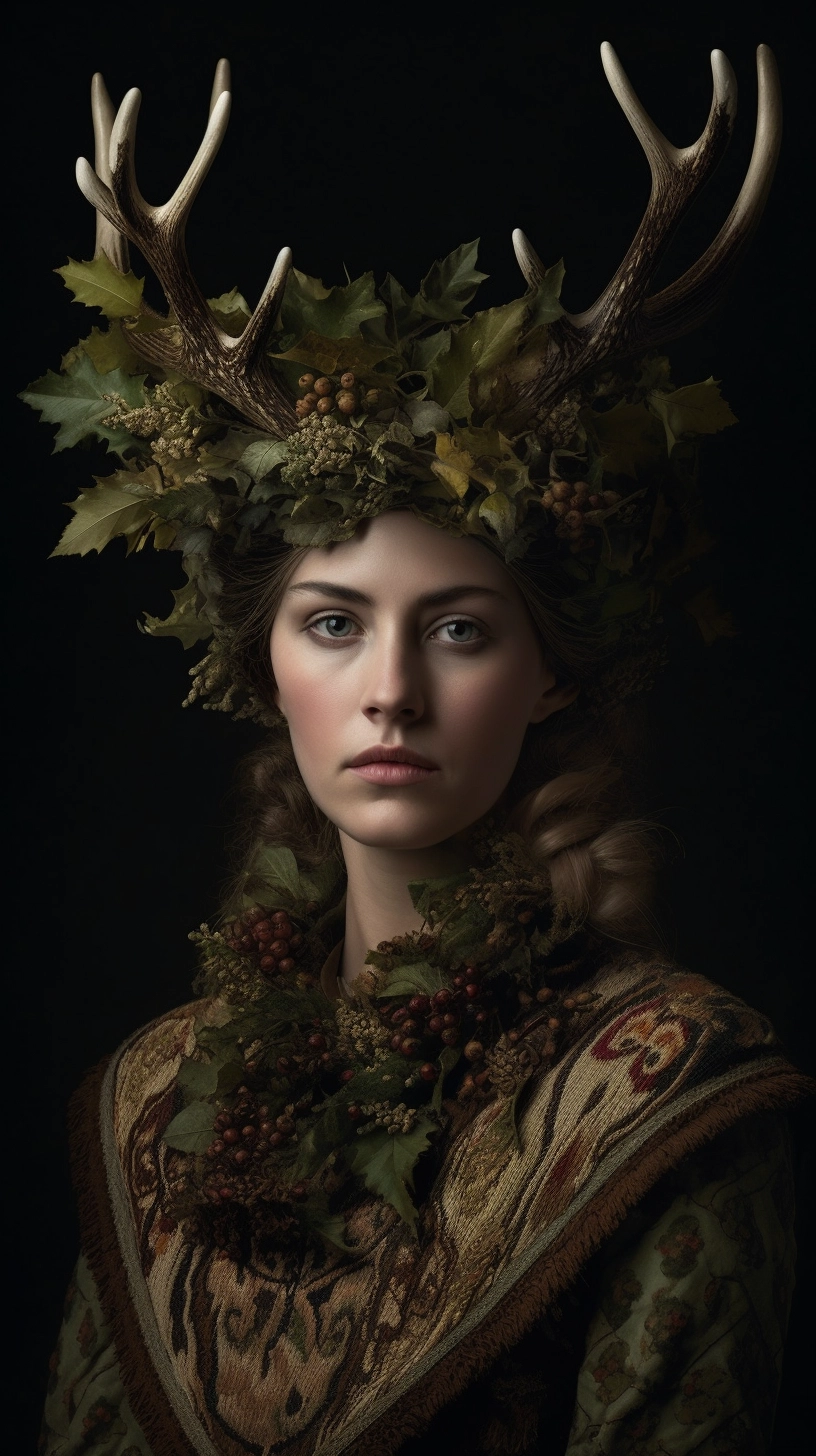 Romina Ressia's Cernunnos Princess Art