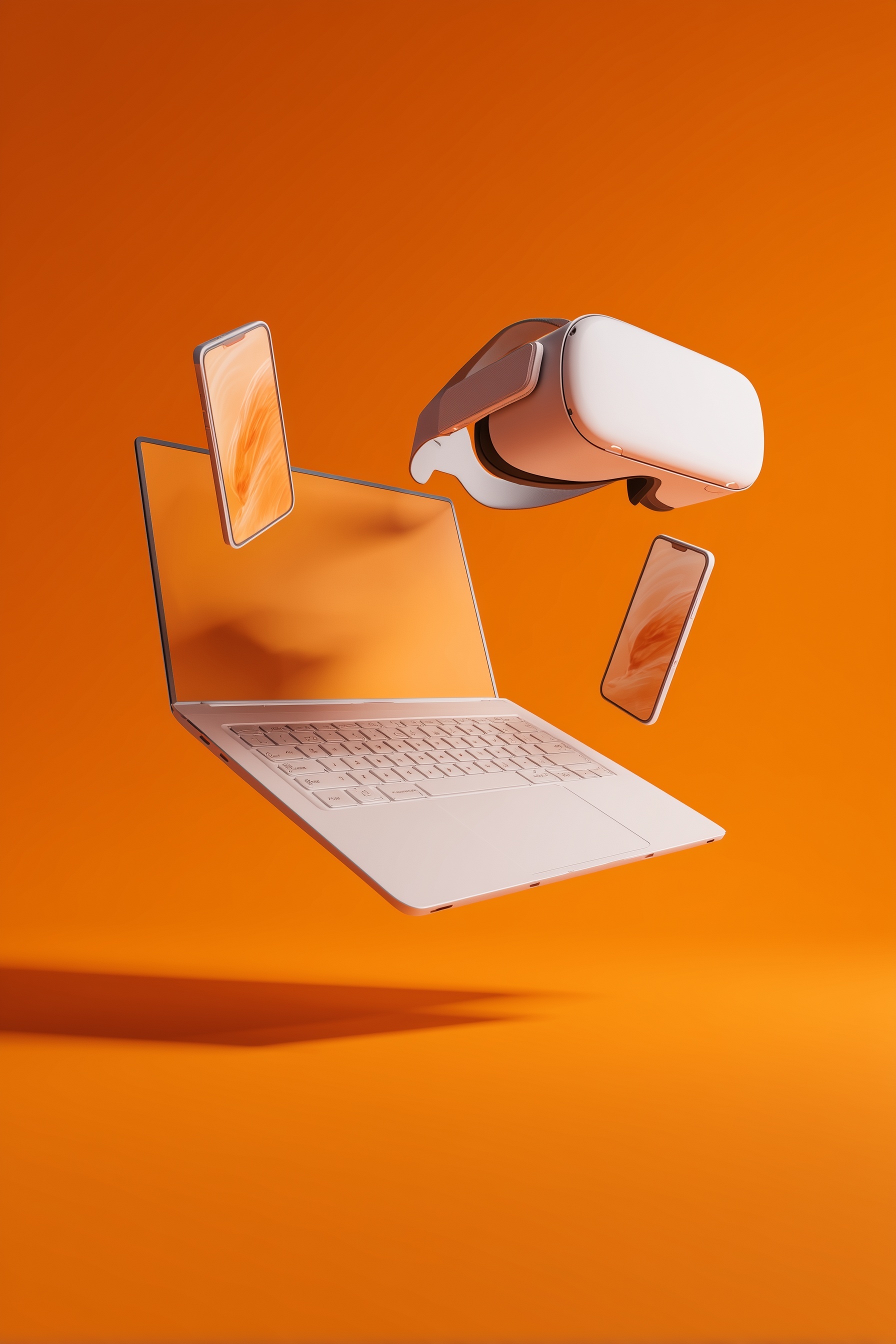 Revolutionary VR Headset & Laptop Display Setup