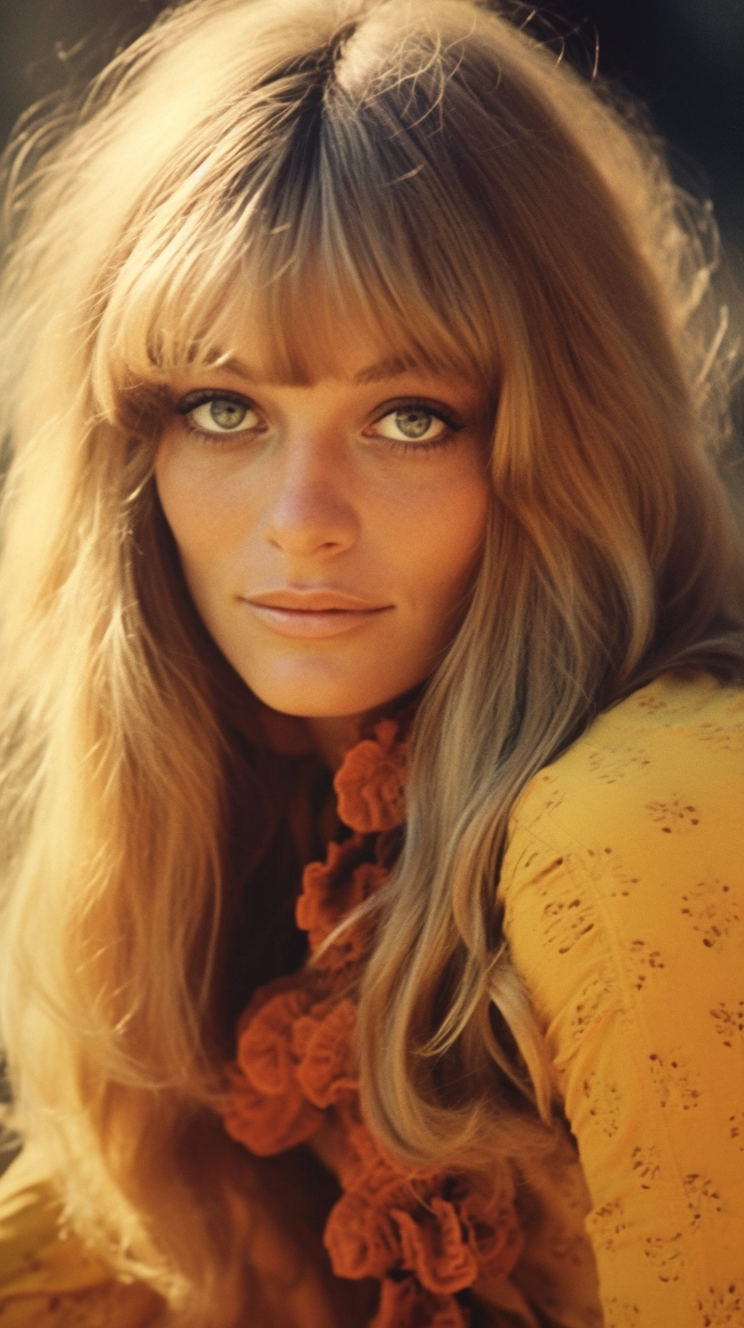 Vintage Goldie Hawn: Strikingly-Beautiful Candid Moment