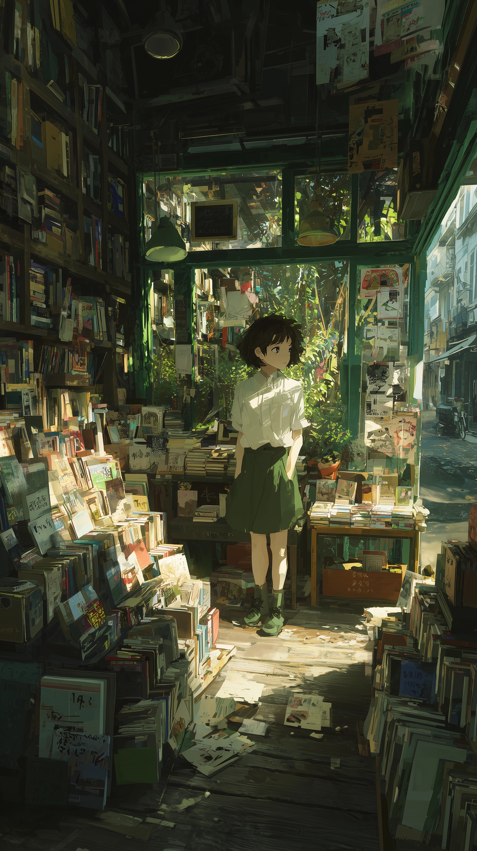 Charming Old Bookstore: A Cozy Reading Escape