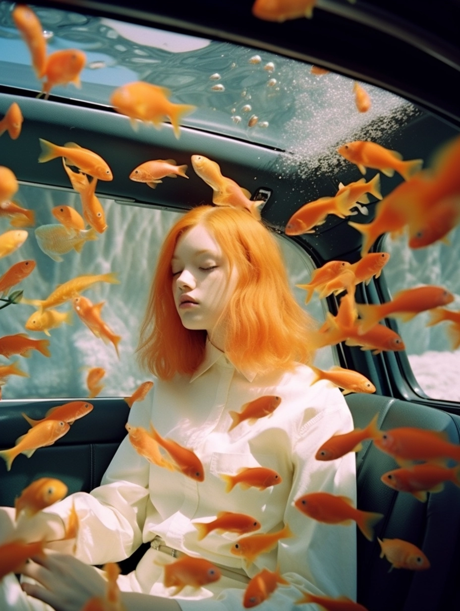 Goldfish Can Fly: Dreamlike High Photography in XT4 Film