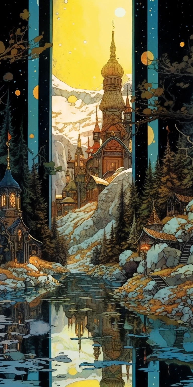 Maximalist Illustrations by Moebius & More