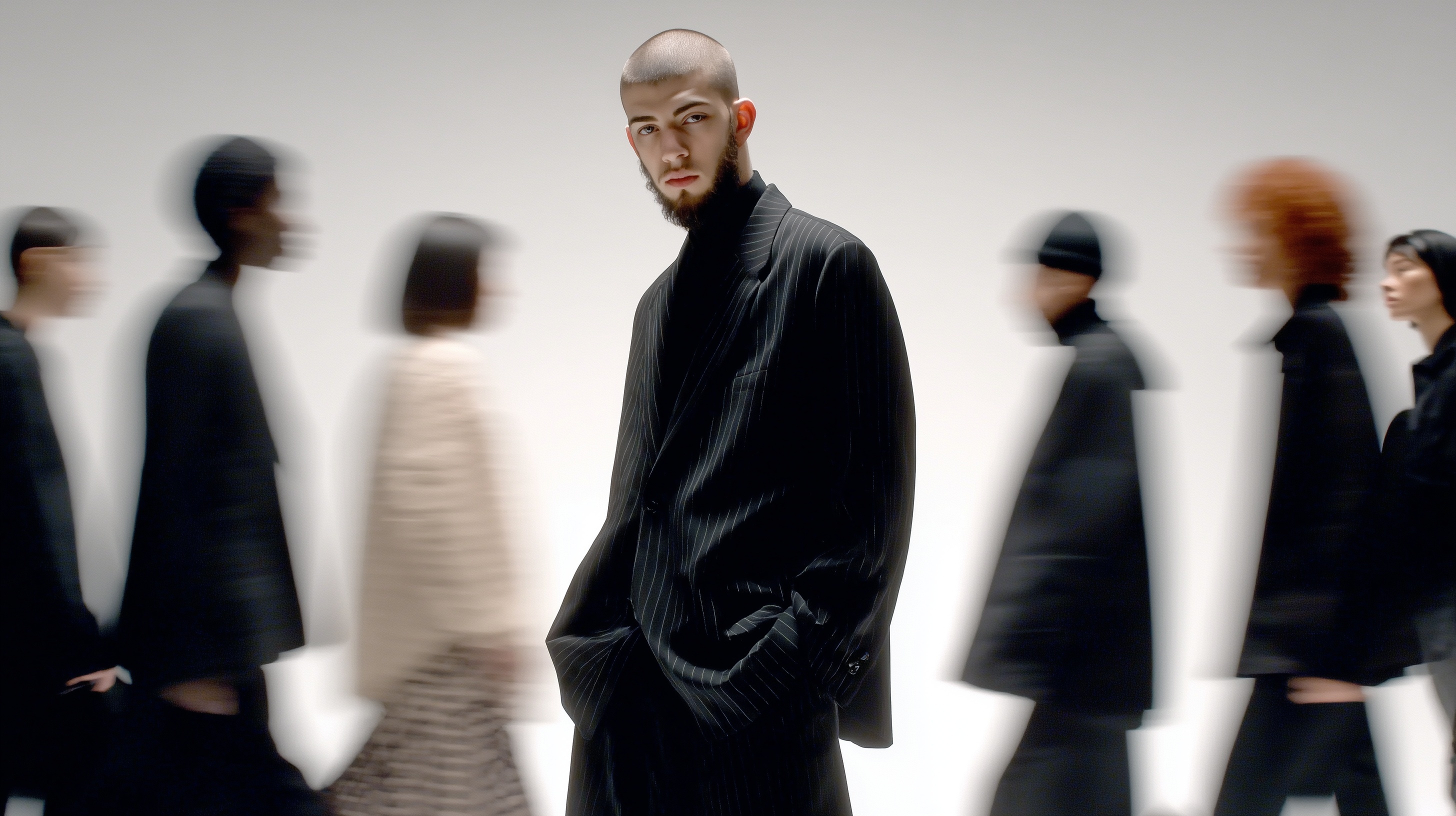 Timeless Elegance: A Fashion Cinematic Portrait