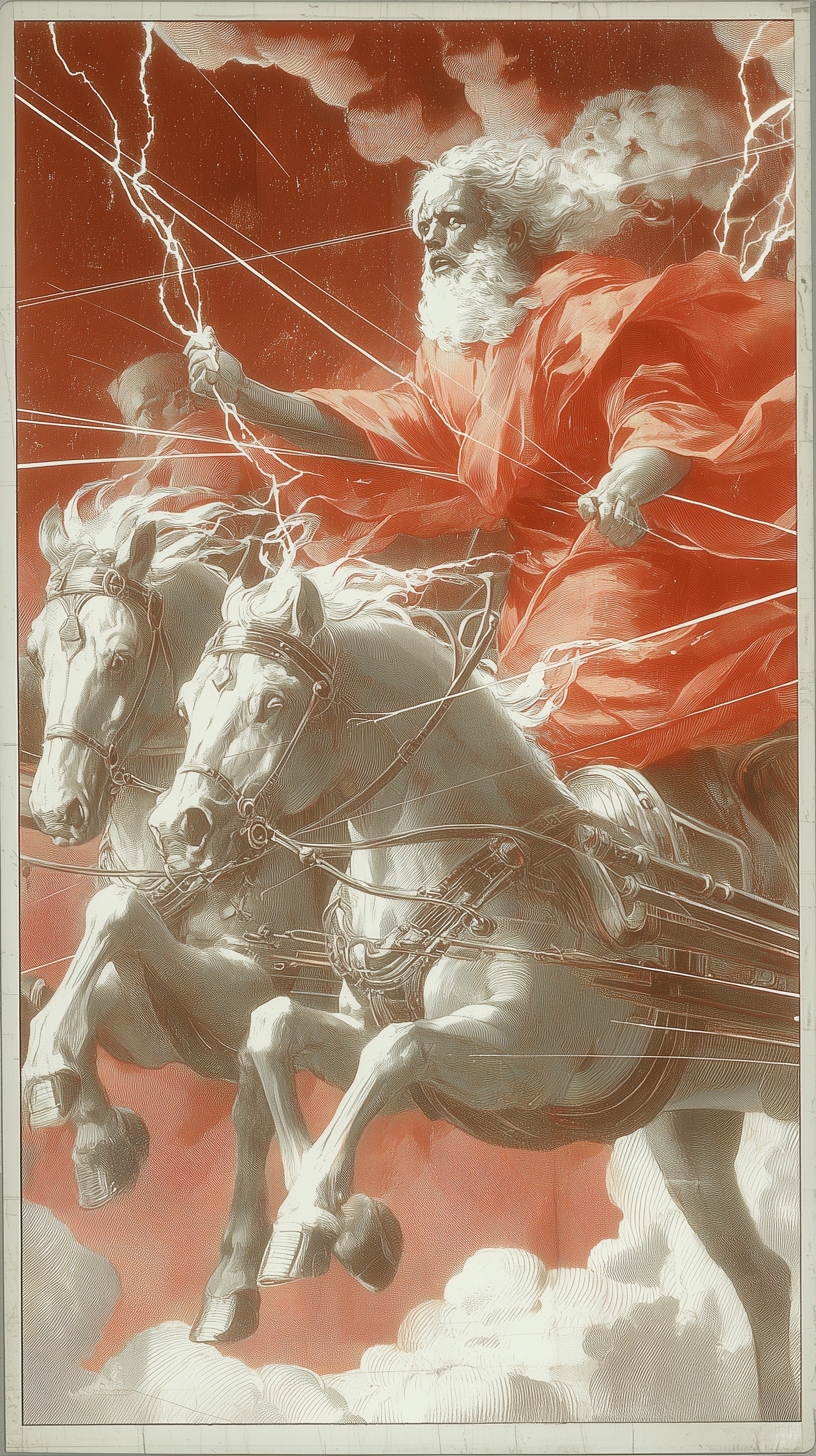 Elijah's Divine Chariot: A Celestial Spectacle