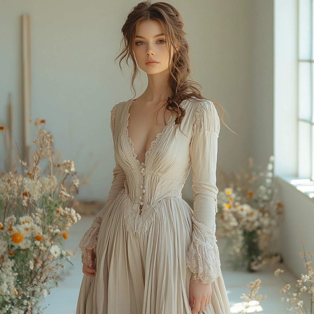 Timeless Elegance: Vintage Gown Fashion Showcase