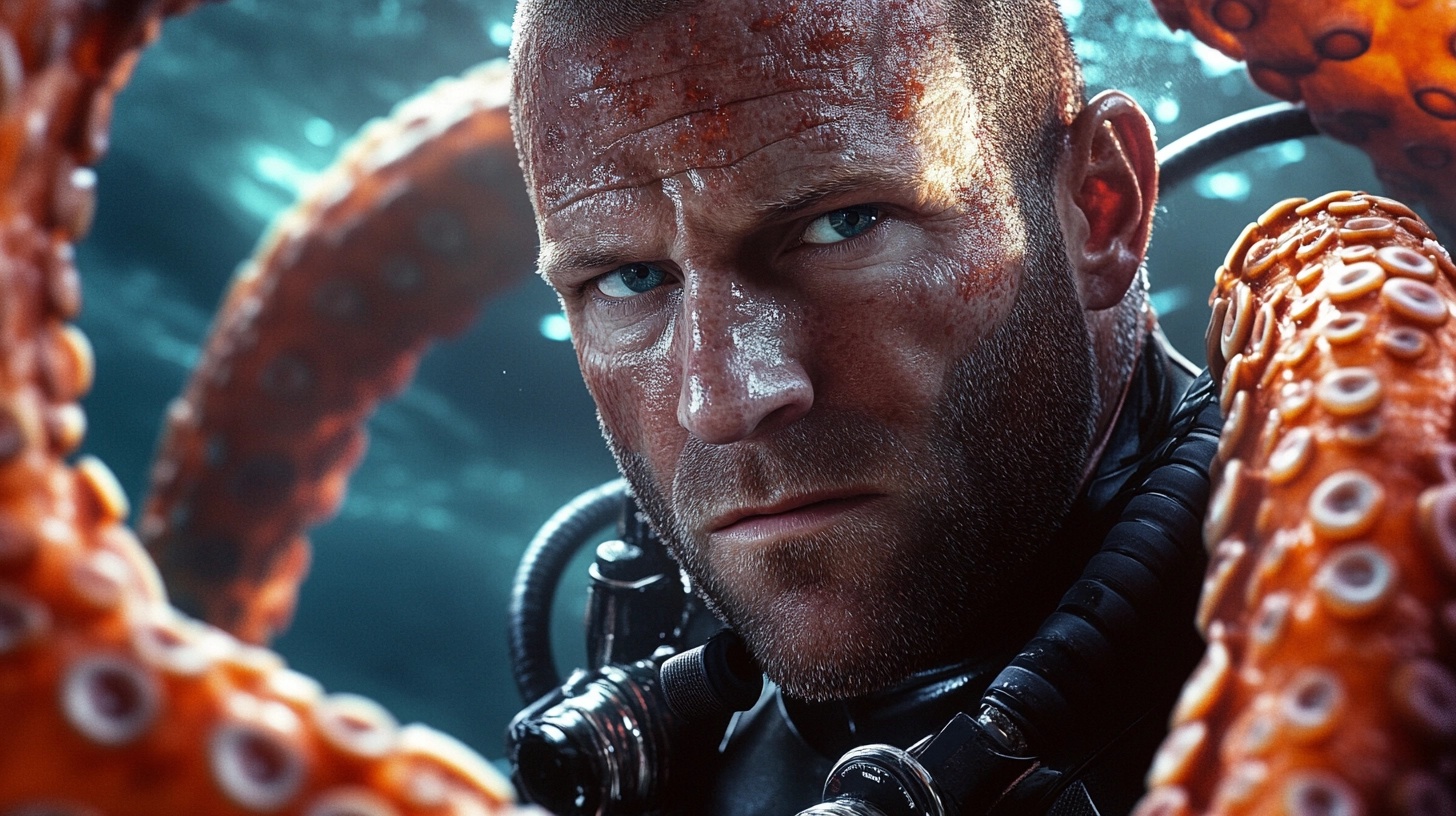 Jason Statham in Epic Sea Diver Adventure