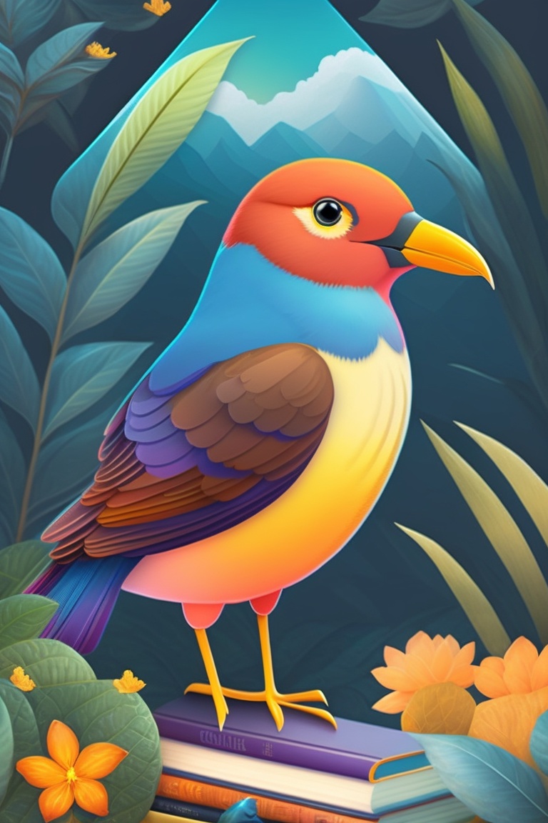 Discover a World of Animals with Bird: Lafontaine Inspired Kids Book