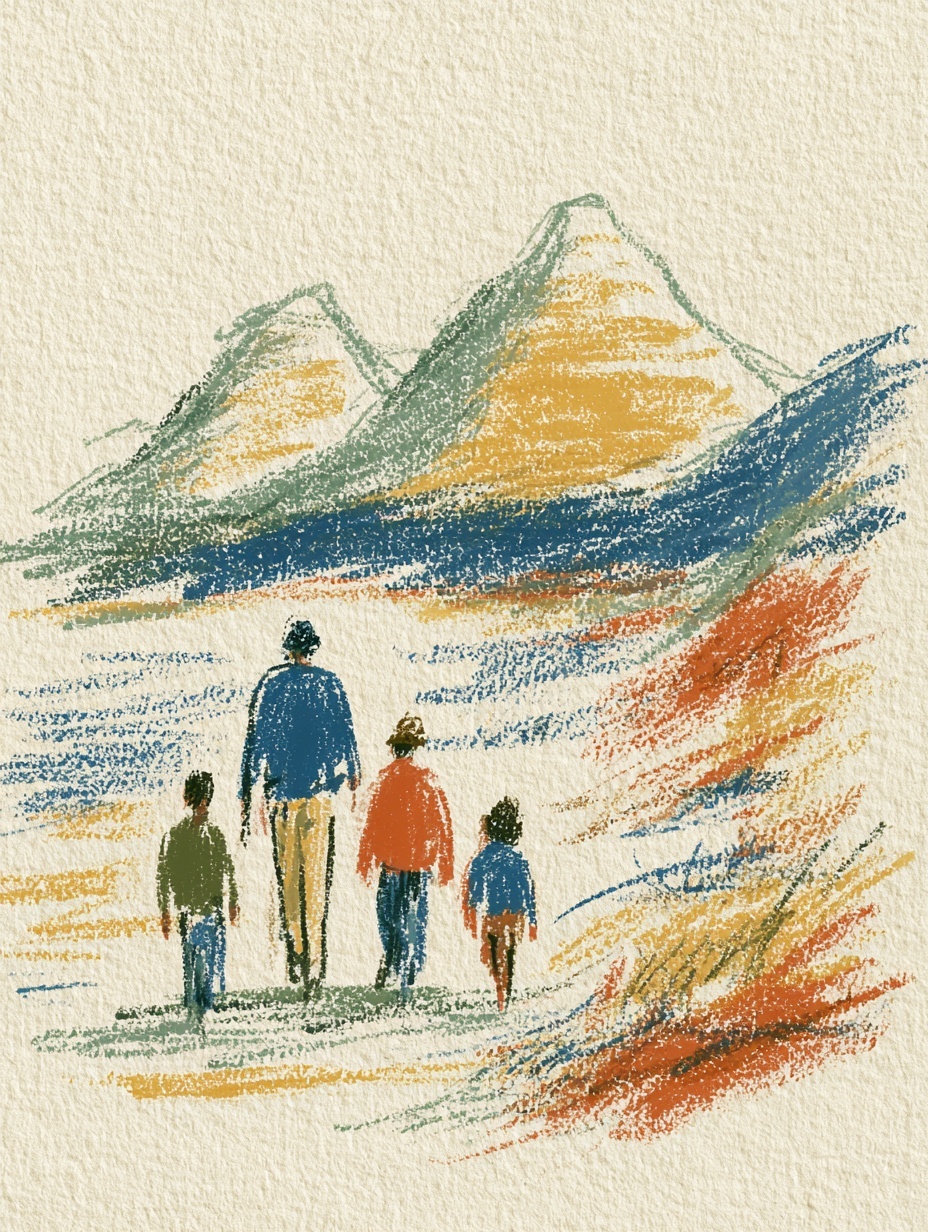 Family Adventure by the Pyramids: A Minimalist Journey
