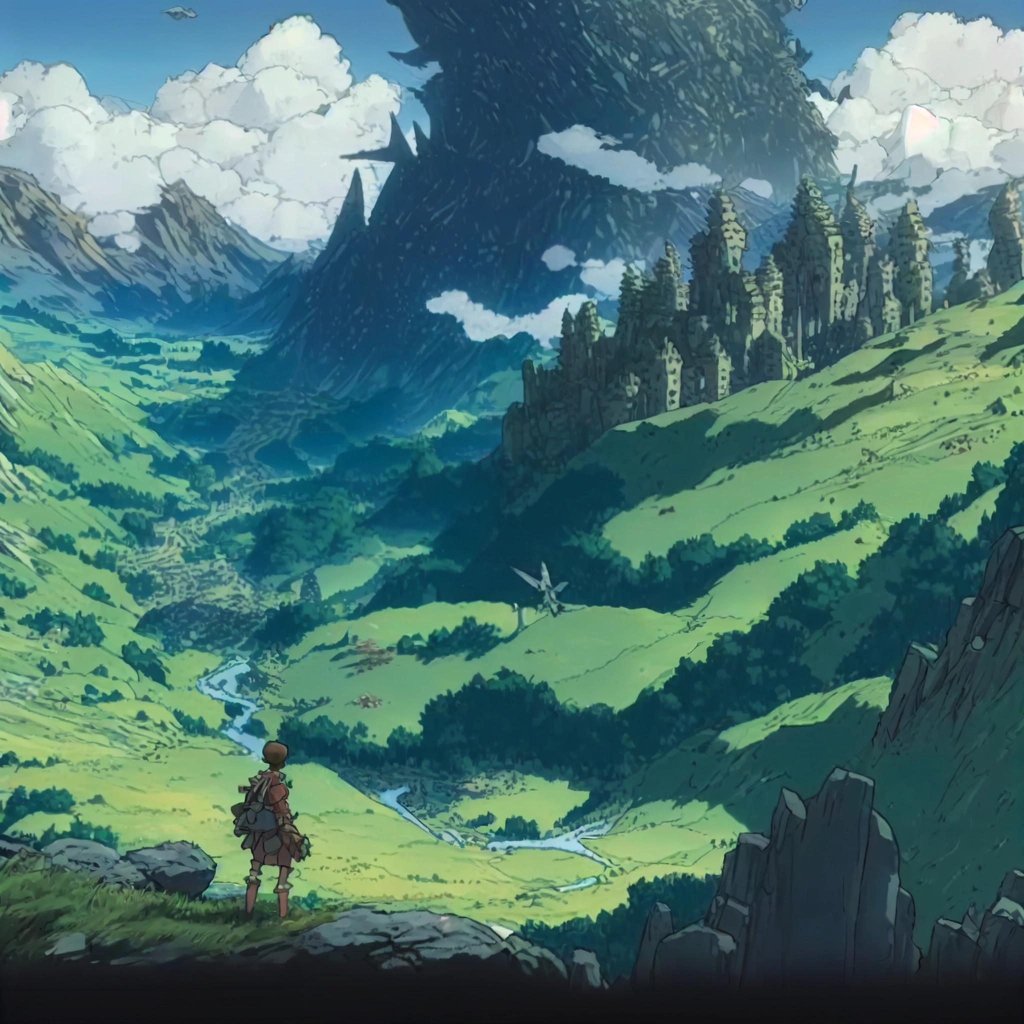 High-Def Anime: Nausicaa's Wisdom on the Mountainside