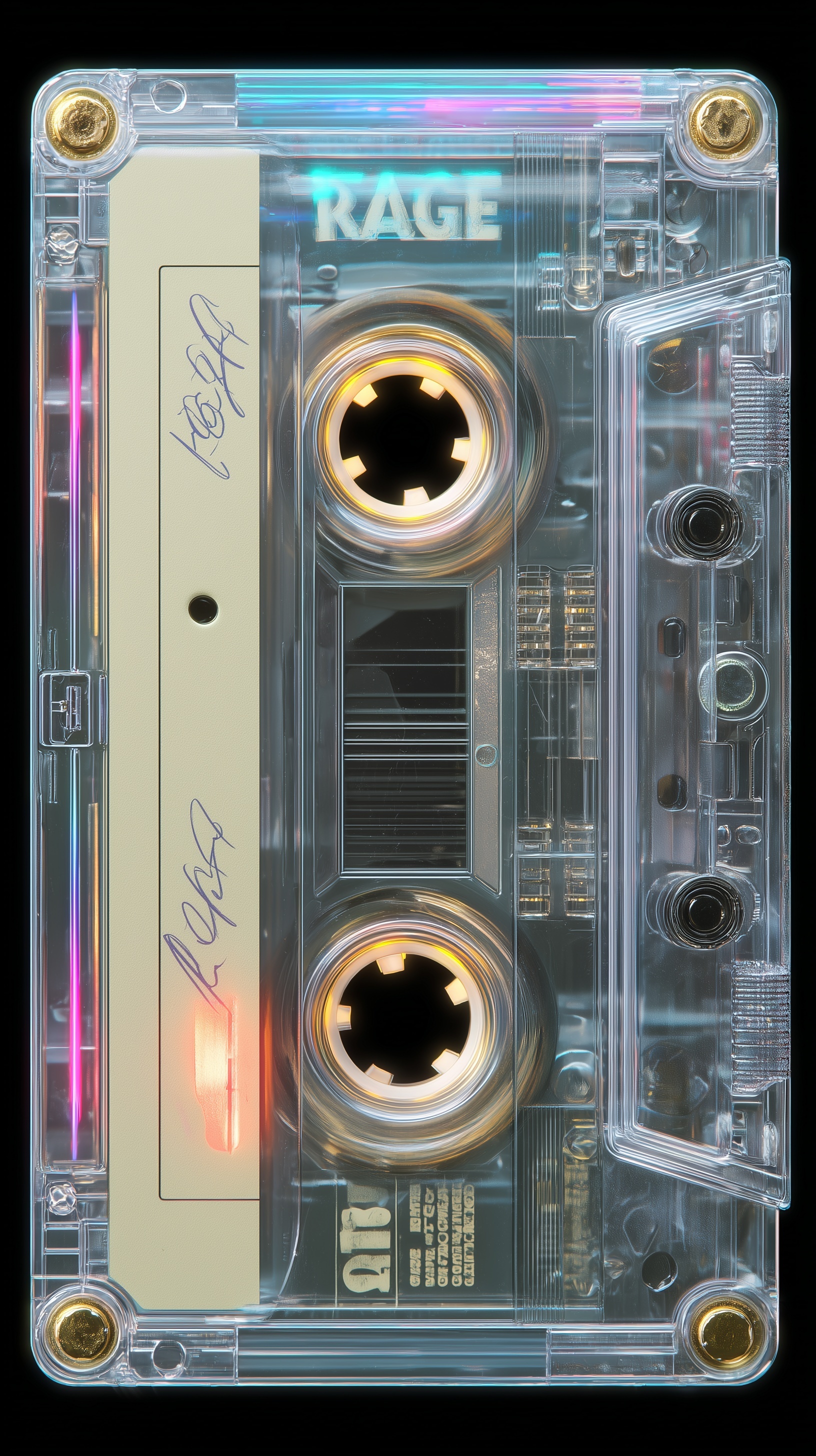 R Age: Retro Cassette Tape Hip Hop Mix Design