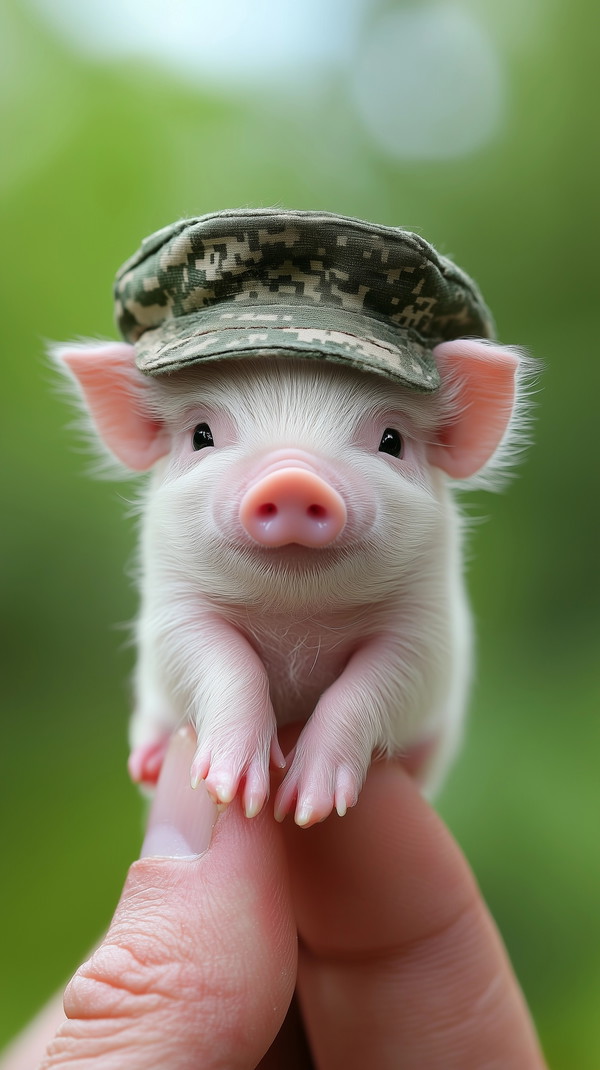 Meet the World's Cutest Miniature Pig!