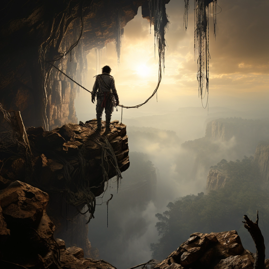 Edge of the Cliff: Gripping Tension