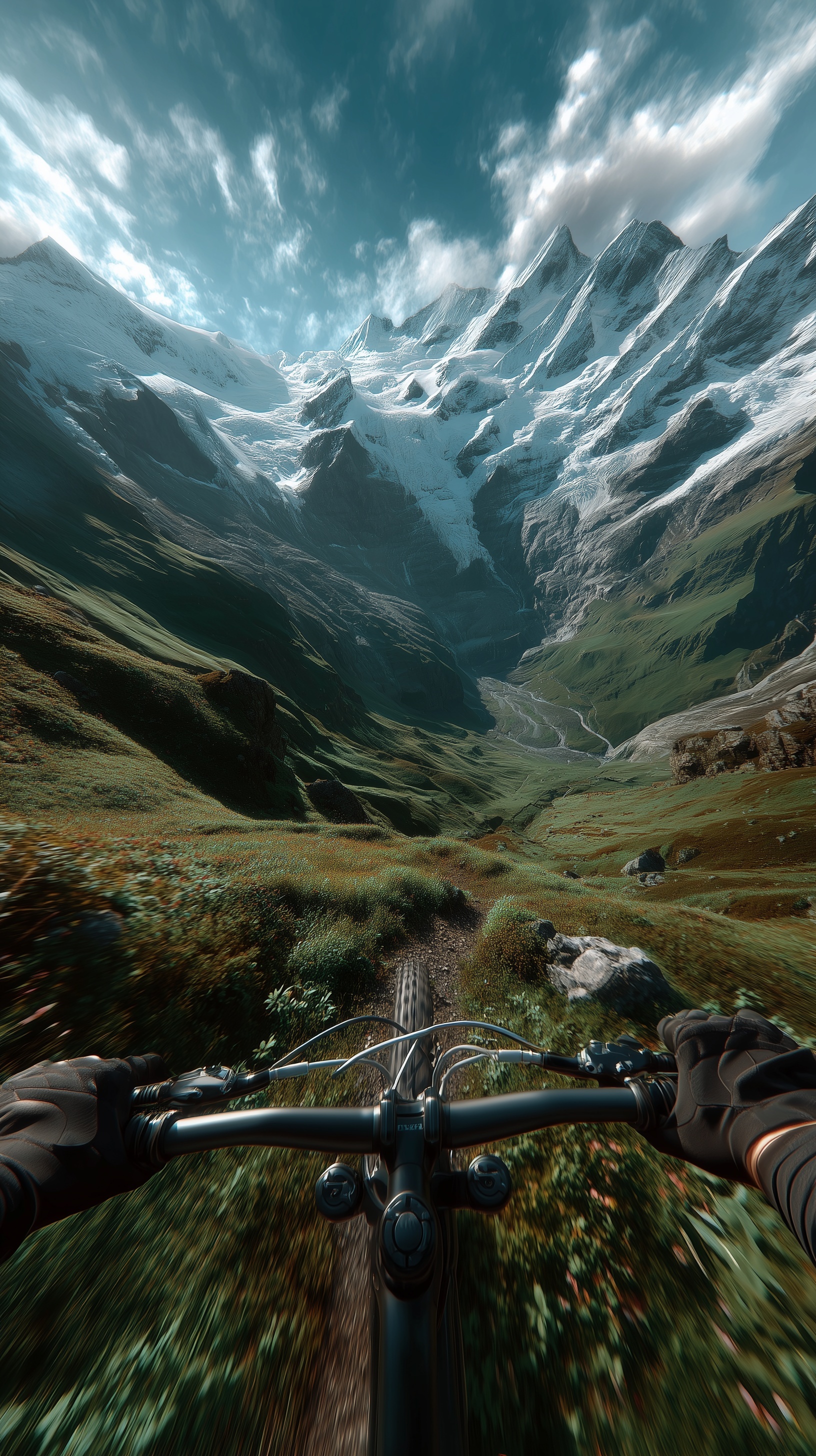 Epic Alpine Mountain Biking Adventure Awaits!
