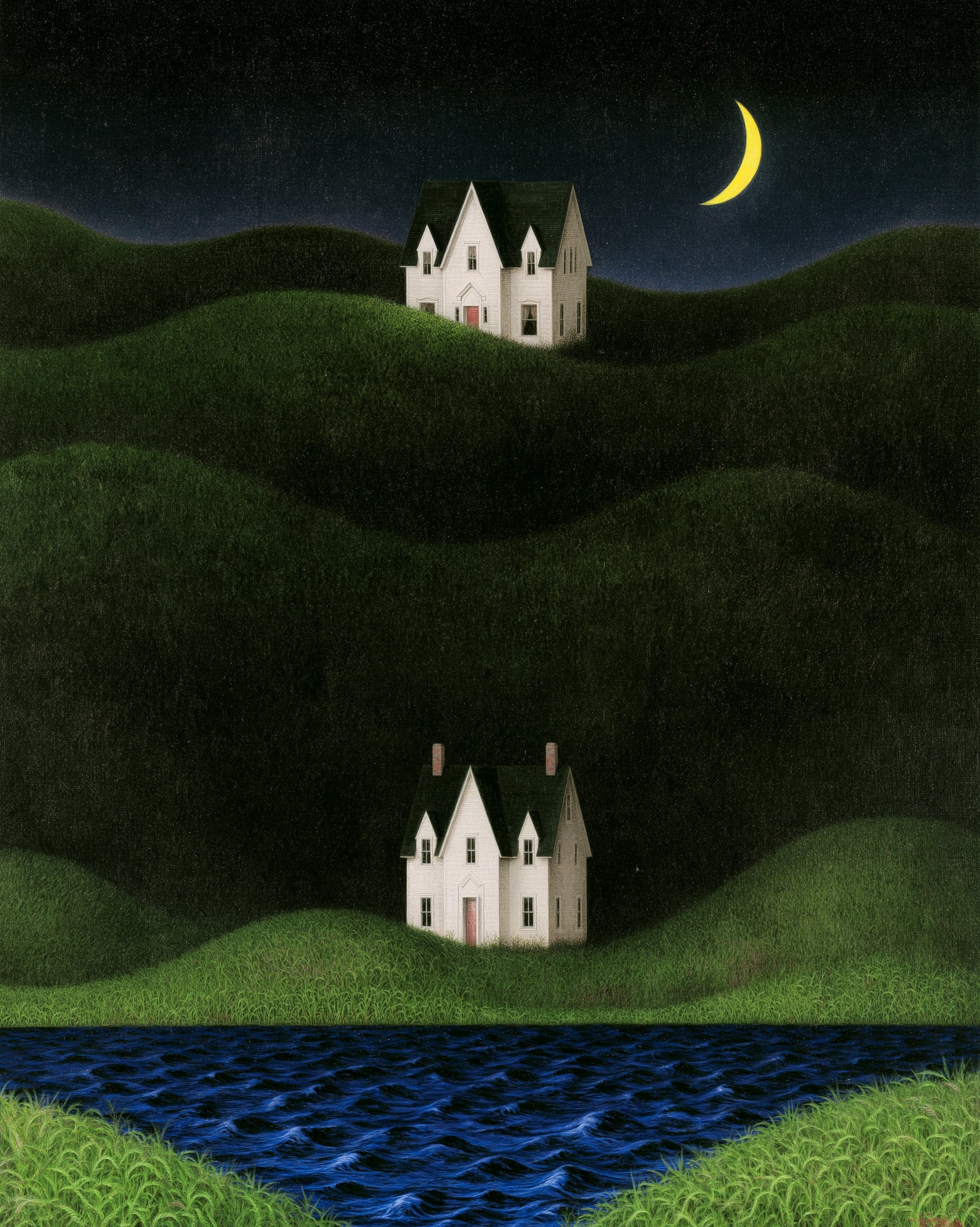 Discover the Secrets of the Lost House at Night