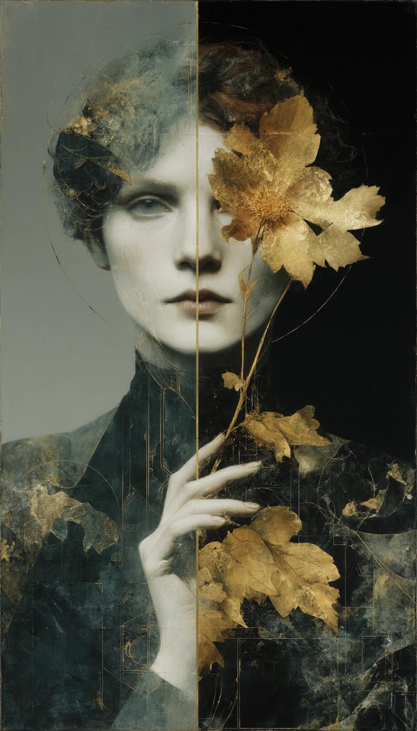 Duality in Art: A Hyperrealistic Transformation