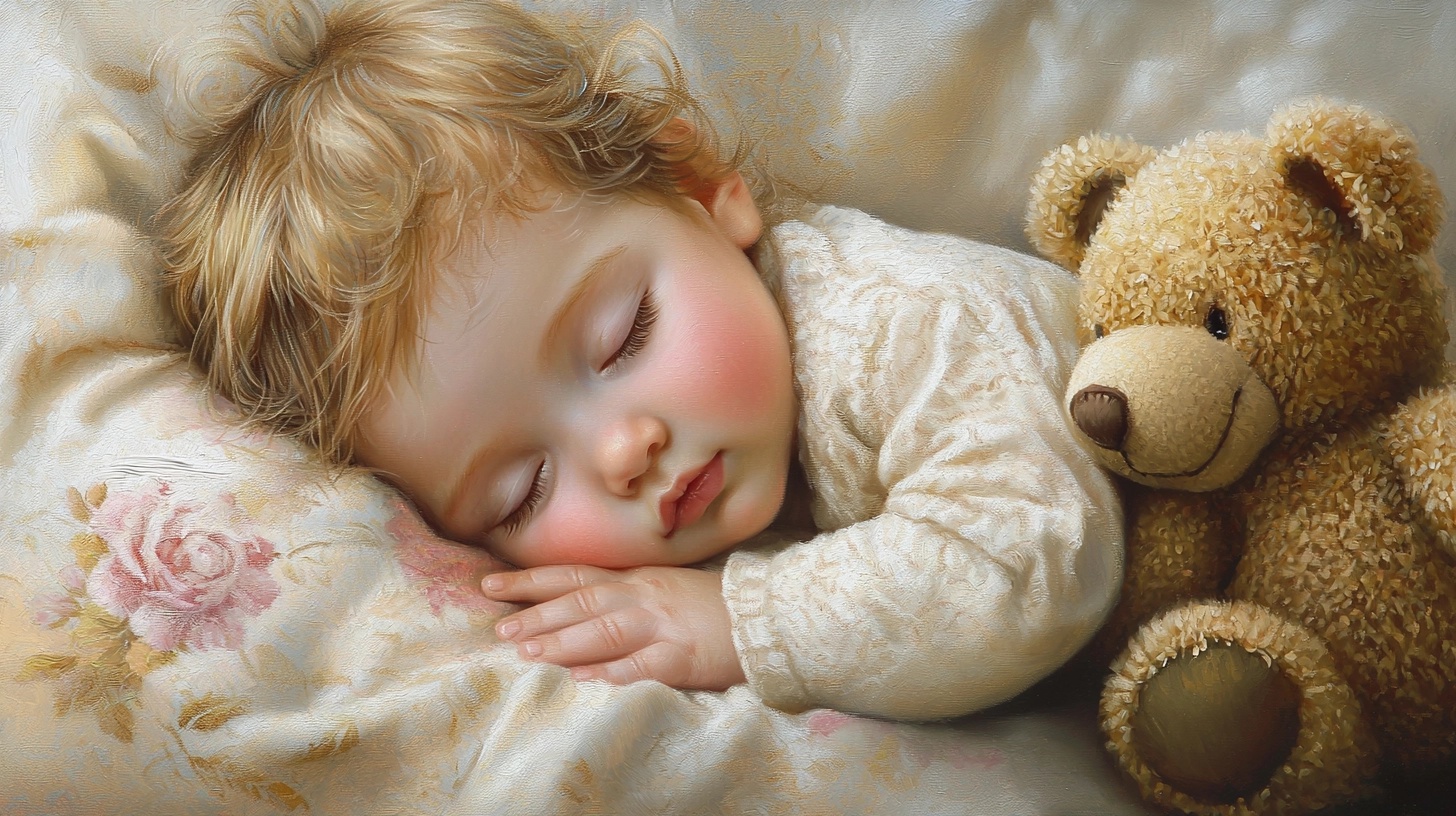 Serene Baby Portrait: Pure Innocence Captured