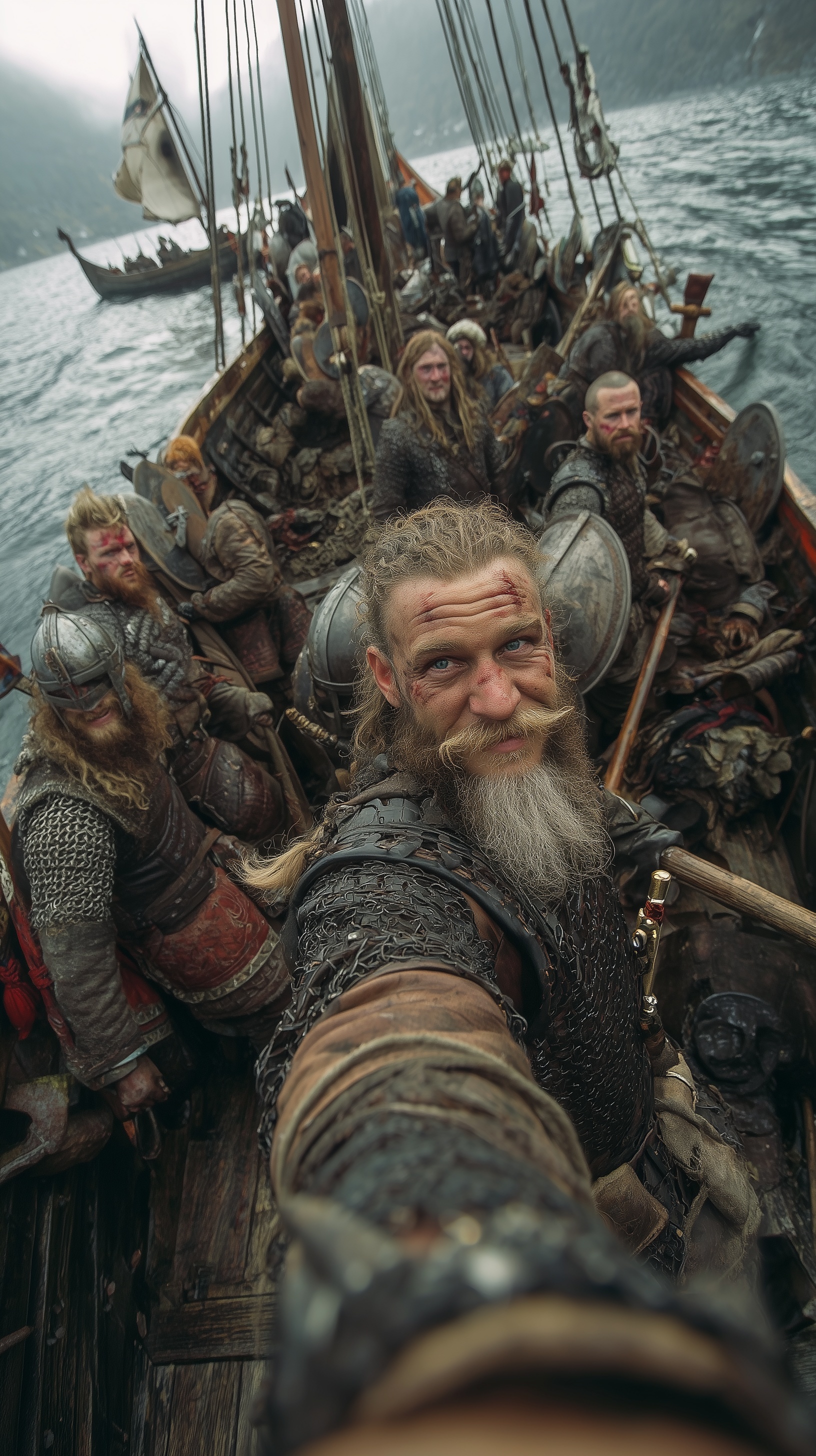 Epic Viking Selfie on a Raiding Adventure