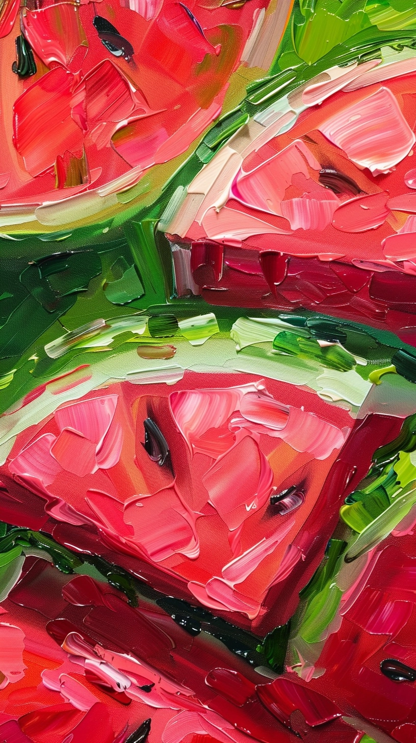 Captivating Watermelon Slices in Stunning 4K Quality