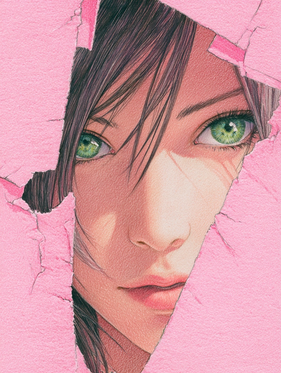 Rinoa: Elegant Manga-Inspired Portrait