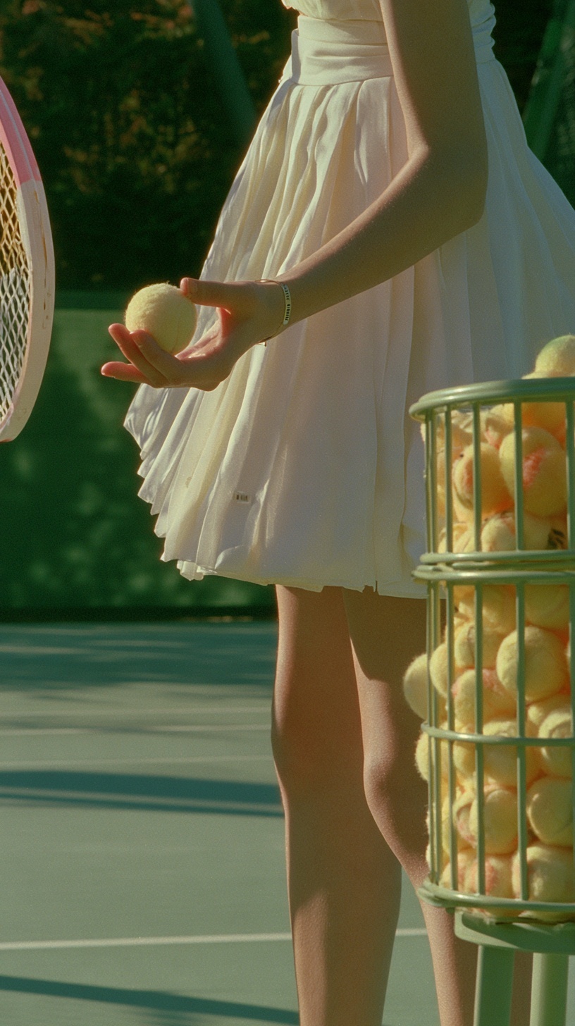 Sporty Chic: Miu Miu Tennis Style Awaits You