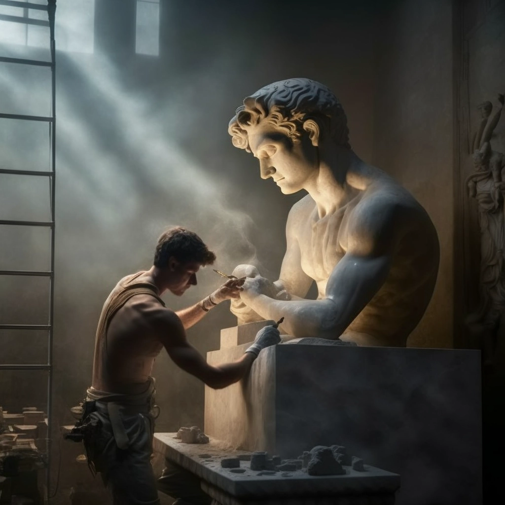 Michelangelo's David: From Rough Stone to Masterpiece