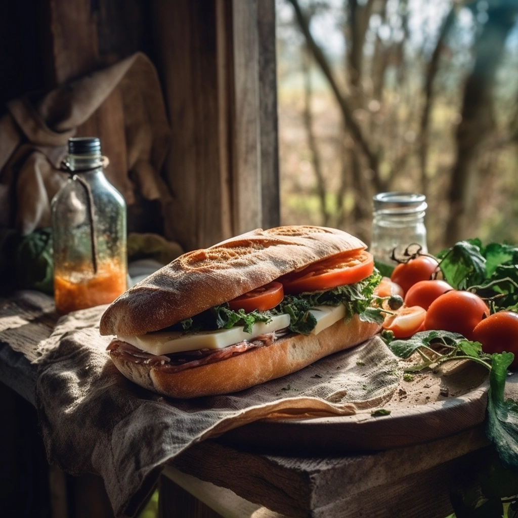 Authentic Italian Sandwich - Rustic & Delicious