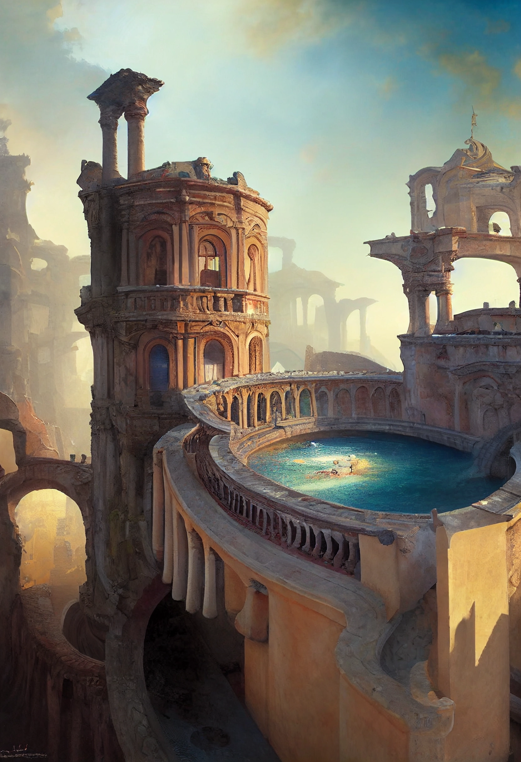 Explore the Intricate Wonders of Ancient Roman Bathhouses