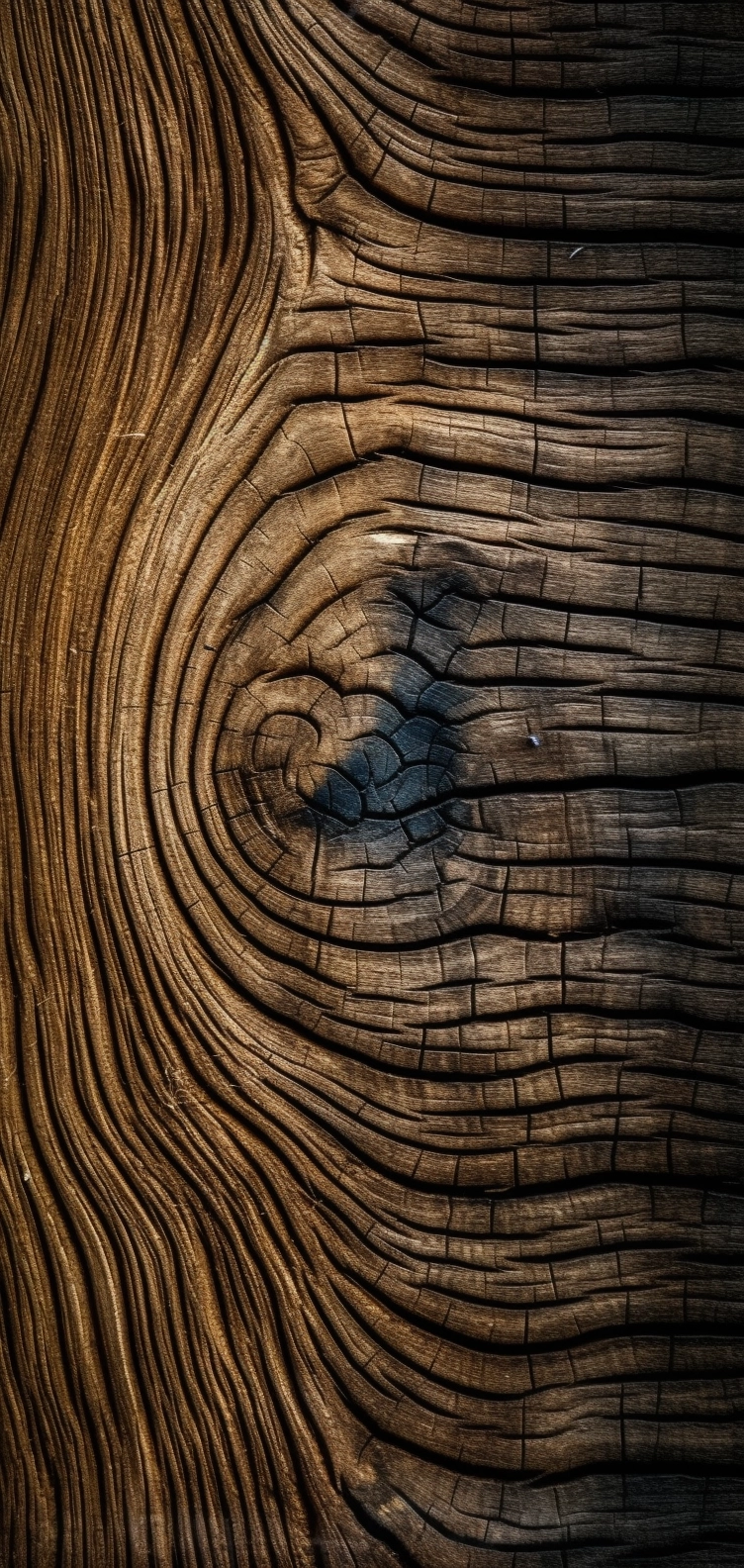 Macro Wood Texture: Overhead Photography