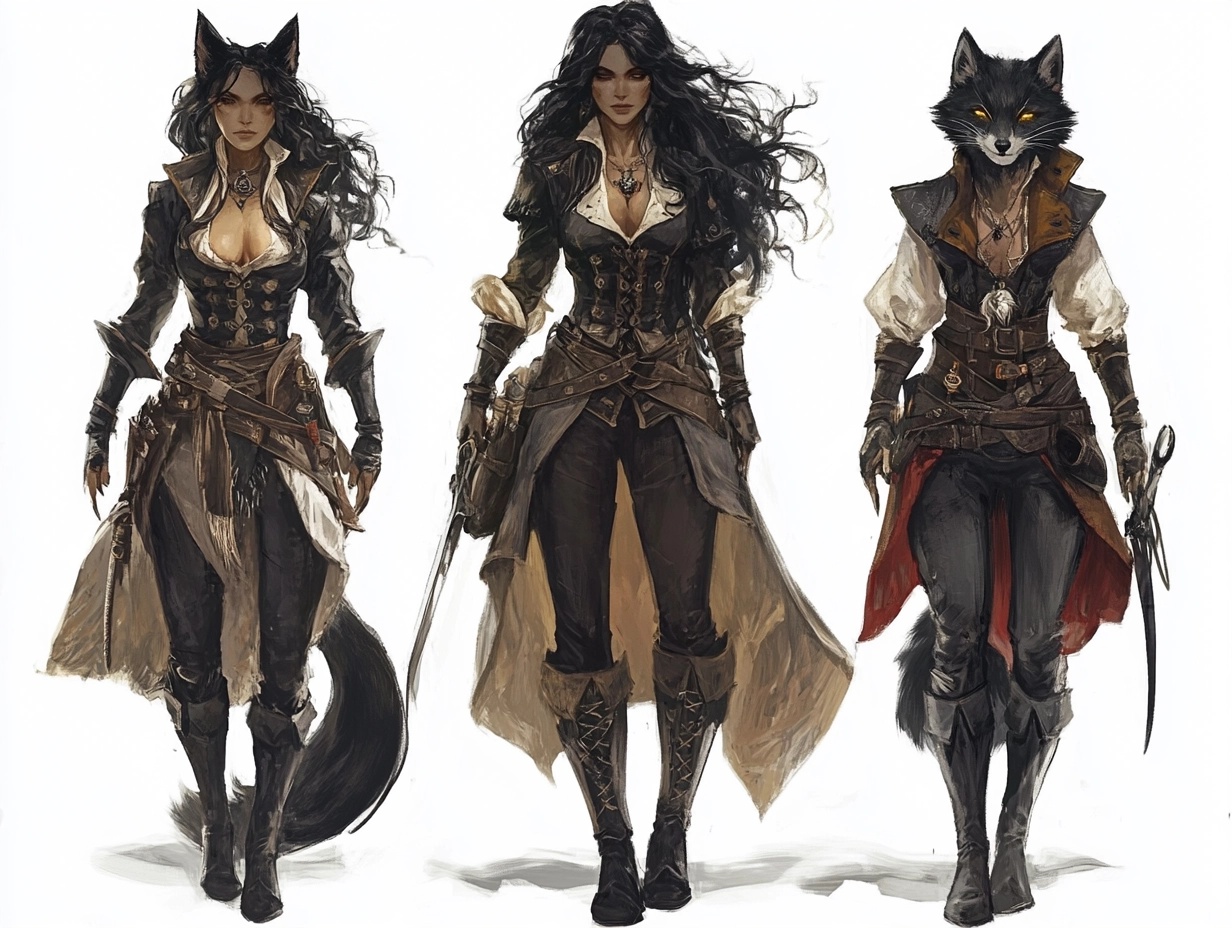 Epic Kitsune Adventurer: 3 Stunning Transformations