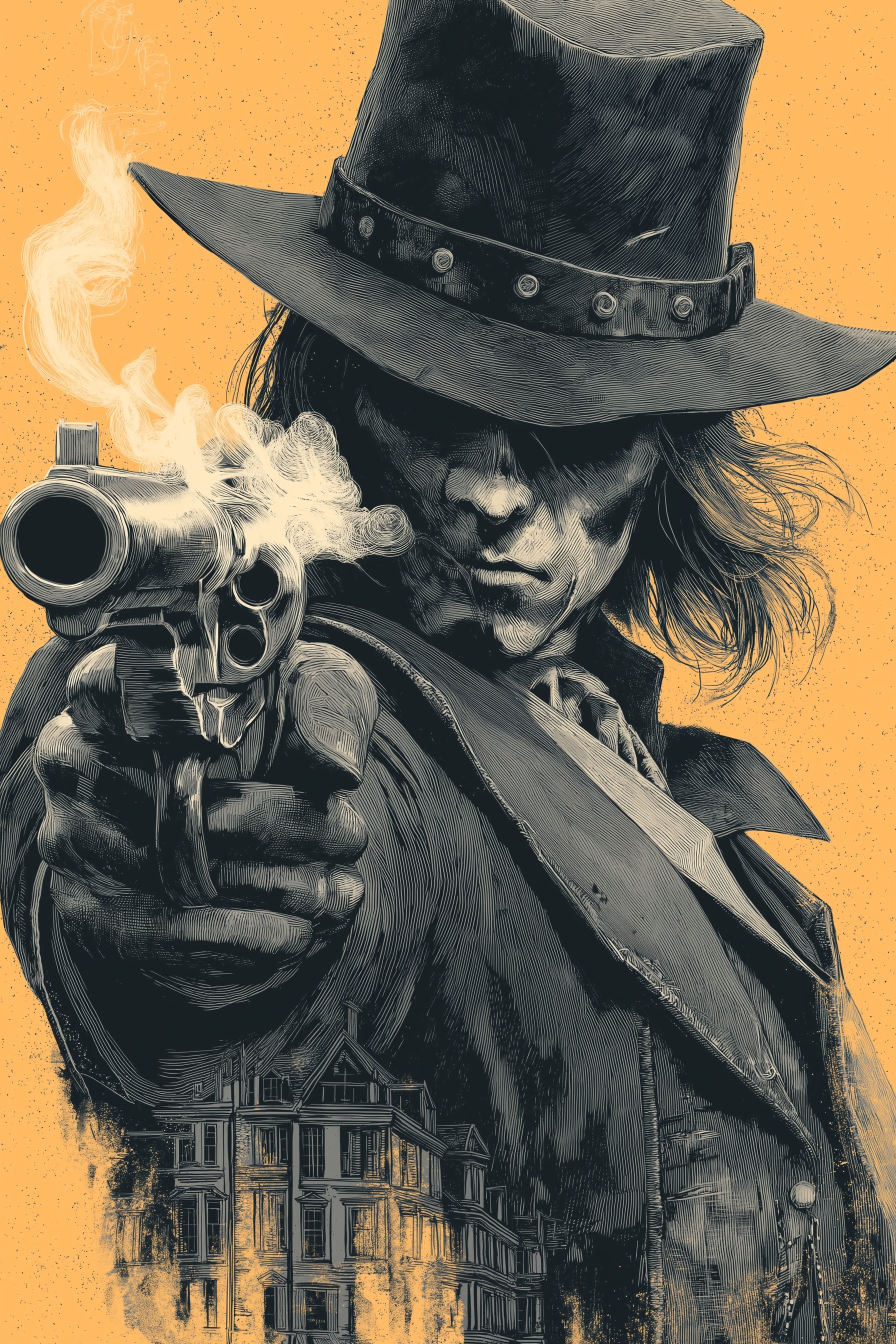 Nightmare Noir: The Desperate Gunman Awaits