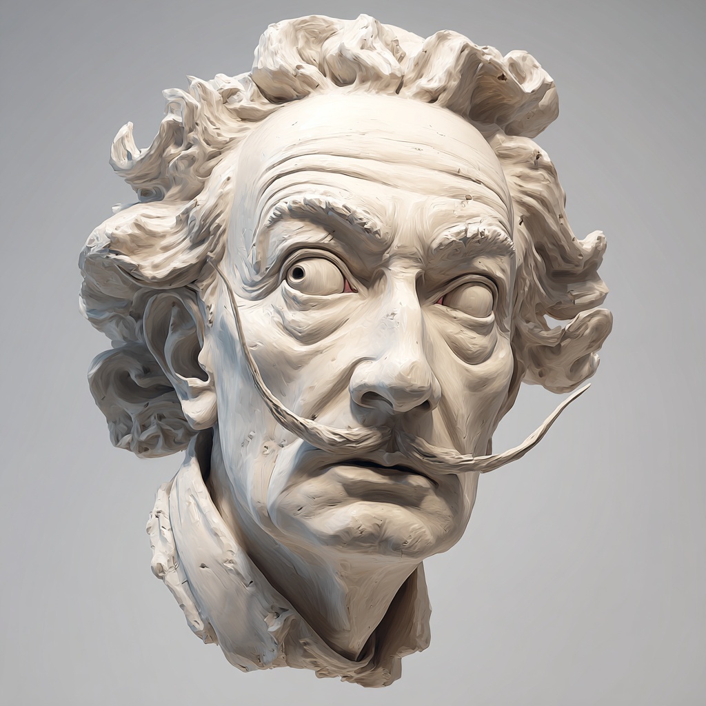 Dalí Meets Michelangelo: Timeless Sculpted Art