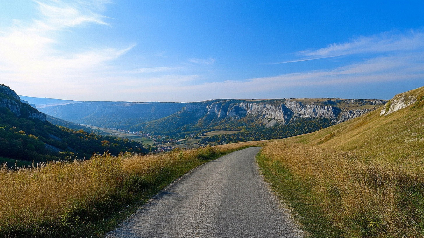 Epic Motorbike Journey Through Cheile Turzii, Cluj