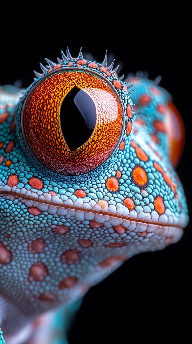 Stunning 32K Close-Up of a Colorful Tarantula