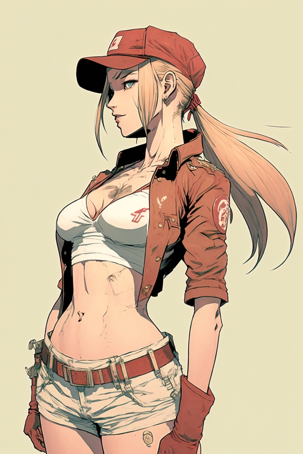 Female Terry Bogard Art by Top Illustrators