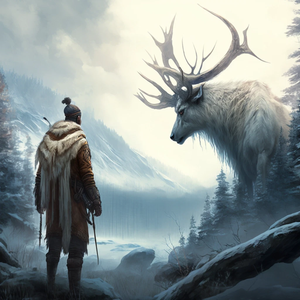 Skyrim Hunter: Tracking the White Elk